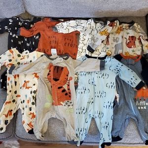Gerber Footed Sleepers - Newborn